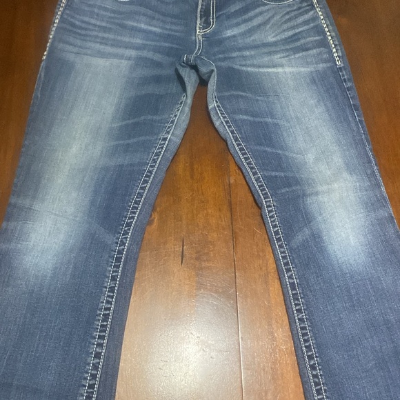 BKE Denim Culture Jeans size 33R x 31 1/2 - Picture 6 of 14